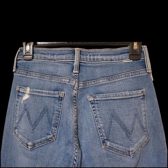 Mother Jeans The Tripper Ankle Fray 26W Play like a Pirate Raw Hem - Picture 7 of 11